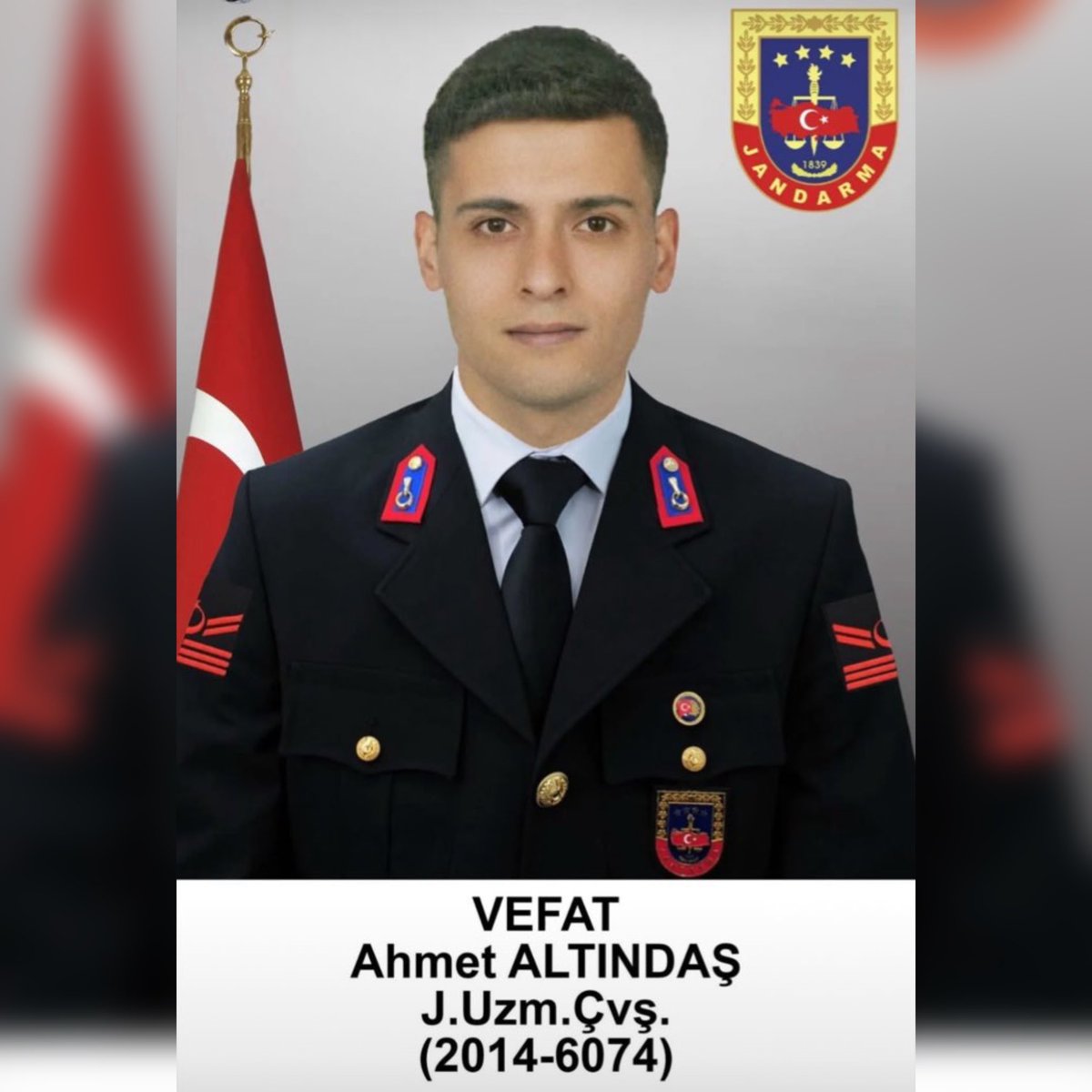 Trafik Kazasında Yaralanan Devrem J.#UzmanÇavuş Ahmet ALTINDAŞ Vefat Etmiştir

Sevenlerinin ve Milletimizin Başı Sağ Olsun

Aziz Ruhun Şad Olsun