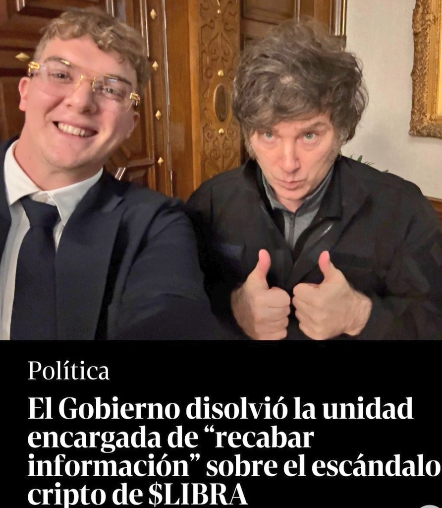QueSea2027's tweet image. Con esta decisión están confesando el delito.
#MileiEstafador