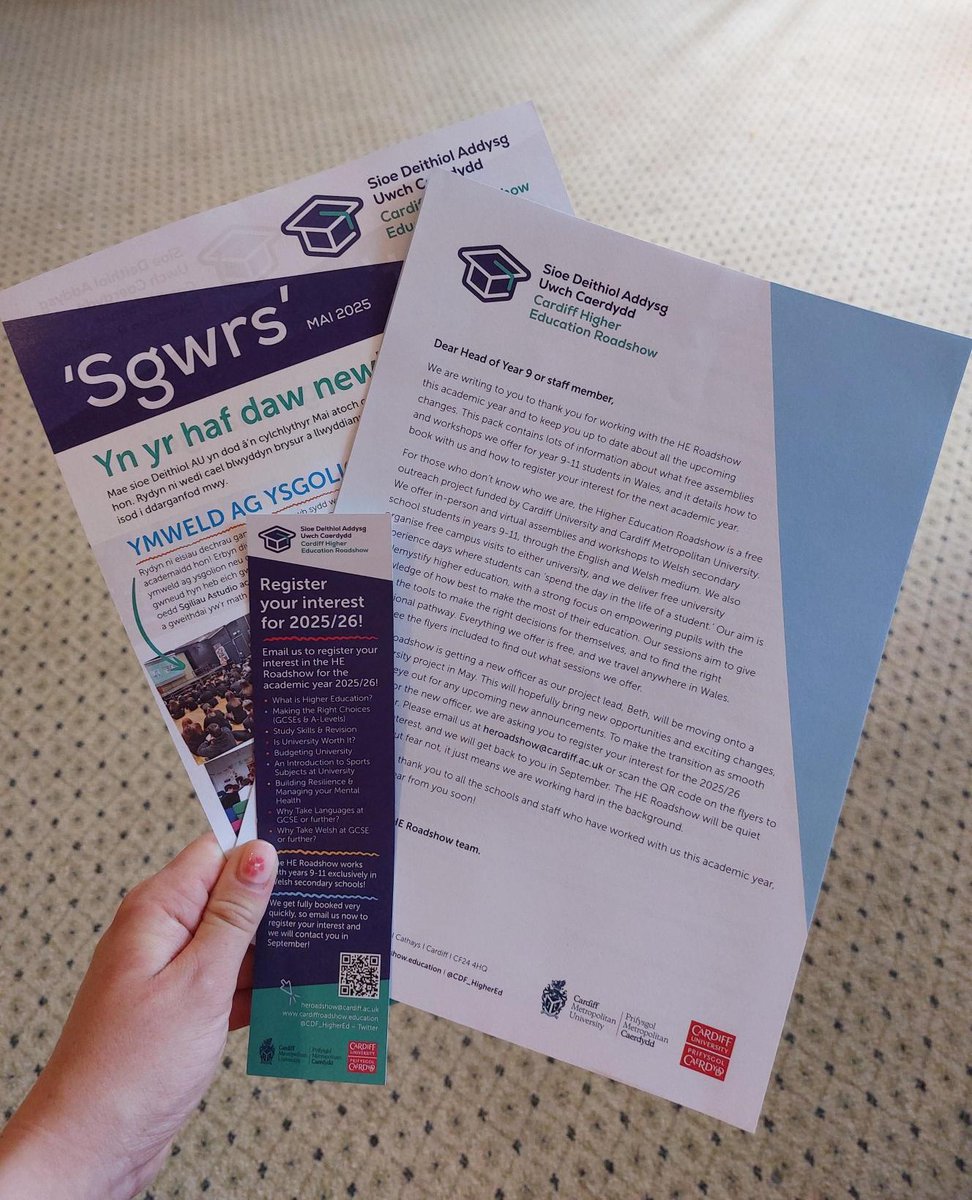 Cardiff HE Roadshow tweet media