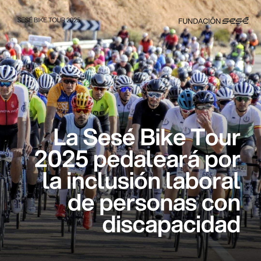 SeseBikeTour's tweet photo. 🚴‍♀️ Este 2025, cada kilómetro cuenta.

En la Sesé Bike Tour pedaleamos por la inclusión junto a Fundación Apip Acam.

💪 Gracias a ti —participante, patrocinador, colaborador y voluntario.

#SeséBikeTour2025 #PedaleamosPorLaInclusión #FundaciónApipAcam https://t.co/bv3czykS8x