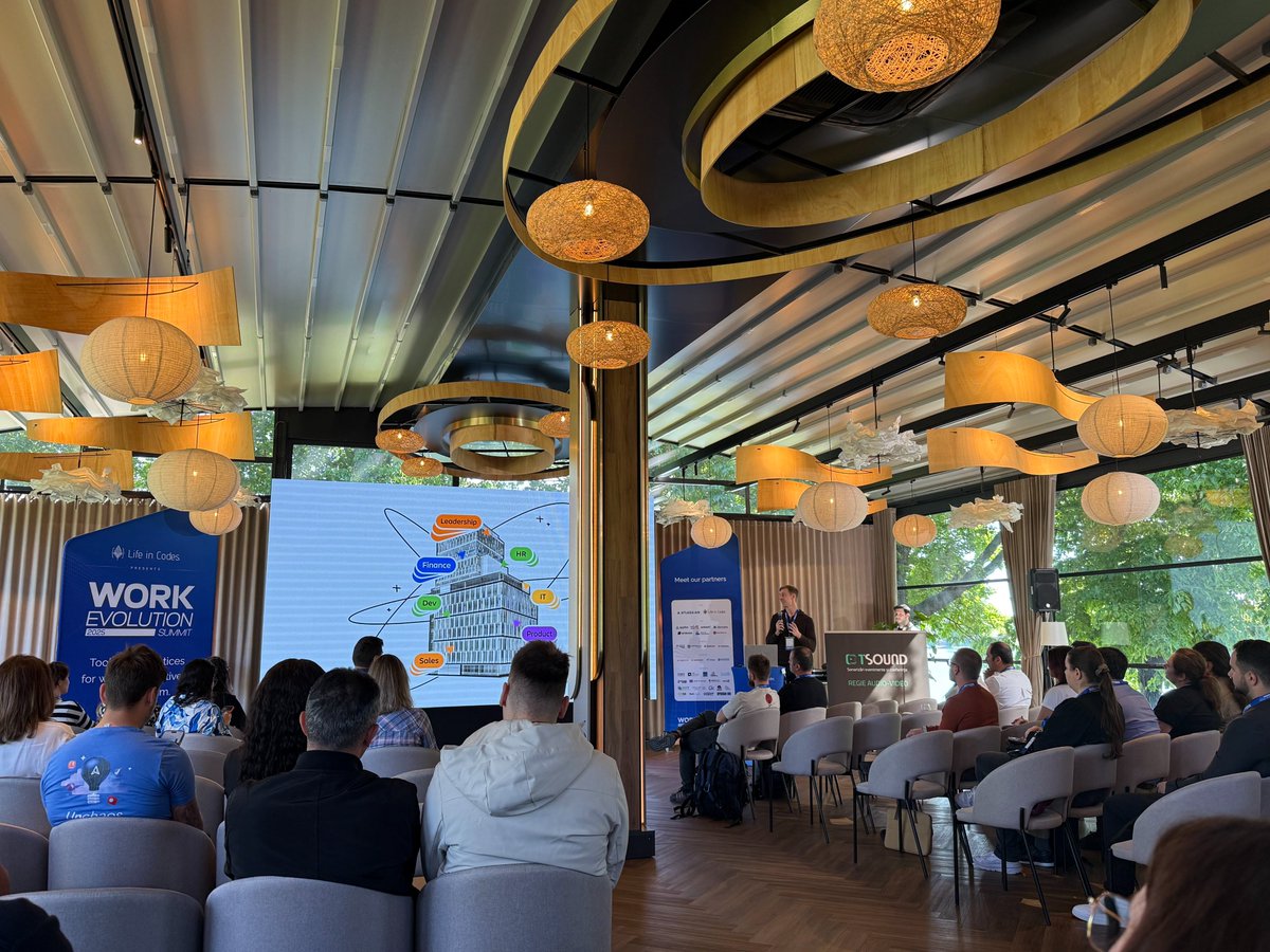 The Work Evolution Summit is live in Bucharest! 🚀 

Two days of big ideas, future-of-work insights, and real conversations.

We’re proud to be one of the sponsors of #WES2025 — stop by the SaaSJet booth to say hi and grab some swag! 🙌