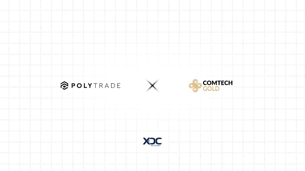 Polytrade_app's tweet photo. Thrilled to welcome @ComTechOfficial.

Tokenized gold on @XDC_Network_, fully backed and Shariah-compliant, is now discoverable on Polytrade.

🌐 Built on XDC 
🔐 1:1 backed with physical gold 
📍 Vaulted, verified, and borderless

Explore Comtech Gold → https://t.co/hhL2NyhINV https://t.co/JOwK9Sbdk9
