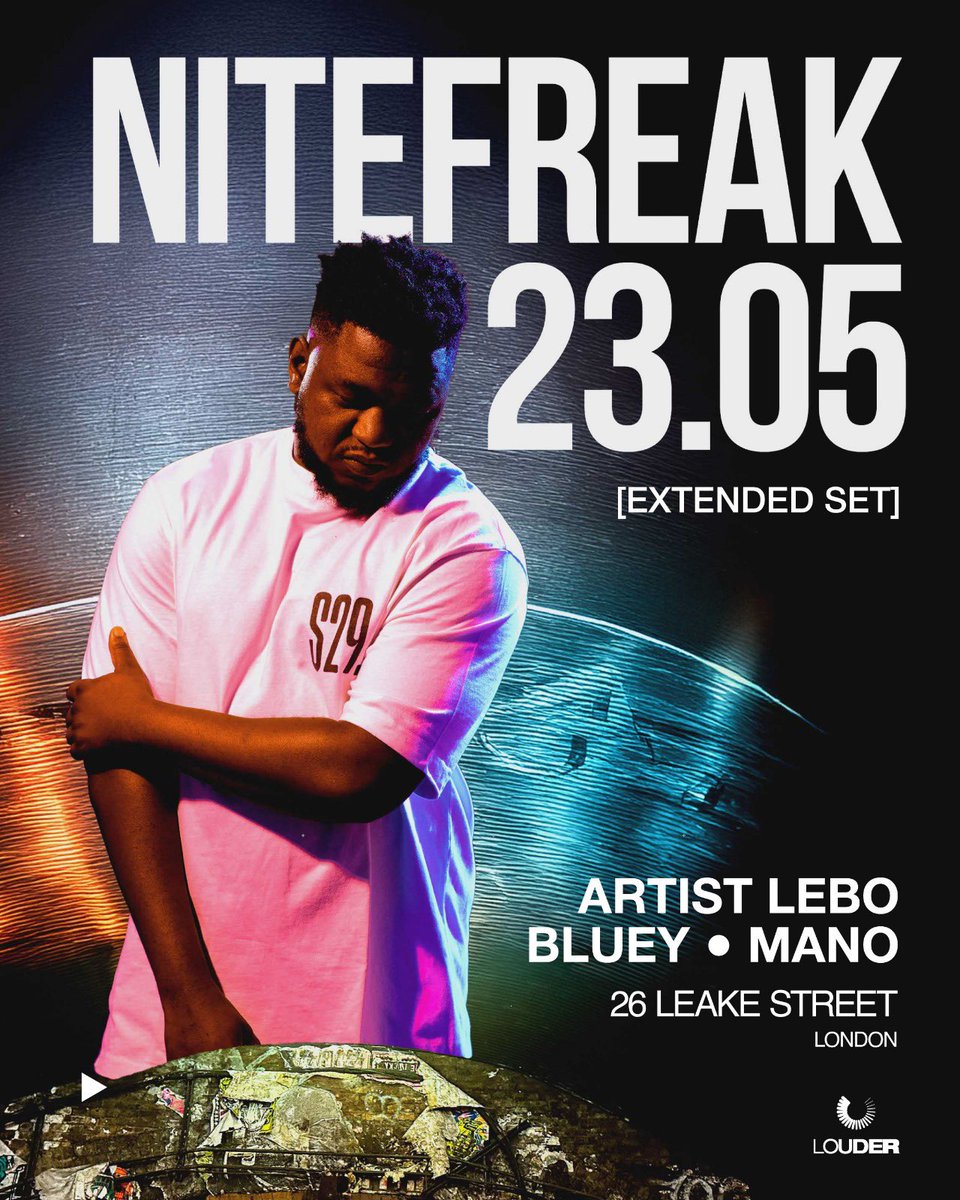 Back In London this Friday 🙂‍↕️
Last Tickets 🎫 

louderuk.live/nitefreak-lond…

🤟🏾🤟🏾 Tell a Friend
