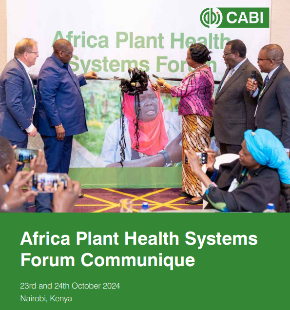 Stronger plant health systems need coordination across sectors and countries, not isolated projects.
At the Africa Plant Health Systems Forum, partners set shared priorities for more resilient systems.

Read our shared ambition and ongoing commitment
➡️ ow.ly/usac50VVB5x