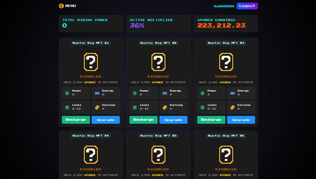 Etherumcity's tweet image. Crazy rigs Giveaway

5FCFS Spots

To Enter:

Follow @Etherumcity &amp;amp; @playcrazyrigs

Like &amp;amp; RT

Tag 3 friends

Drop Ronin Address (no RNS)

Join: discord.gg/crazyrigs

Mint Details:

📍1 WL = 5 MINT

 📍 AGTD: 5 RON

📍AFCFS: 5 RON

📍Public Sale: 10 RON