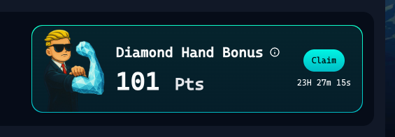 0xA1t's tweet photo. - Received 101 Diamond Hand Bonus for $1000+ in staking @virtuals_io
- Thanks for playing. Unstaked with zero haste!
#VirtualPoints #VirtualsProtocol https://t.co/kyE8chFhAM