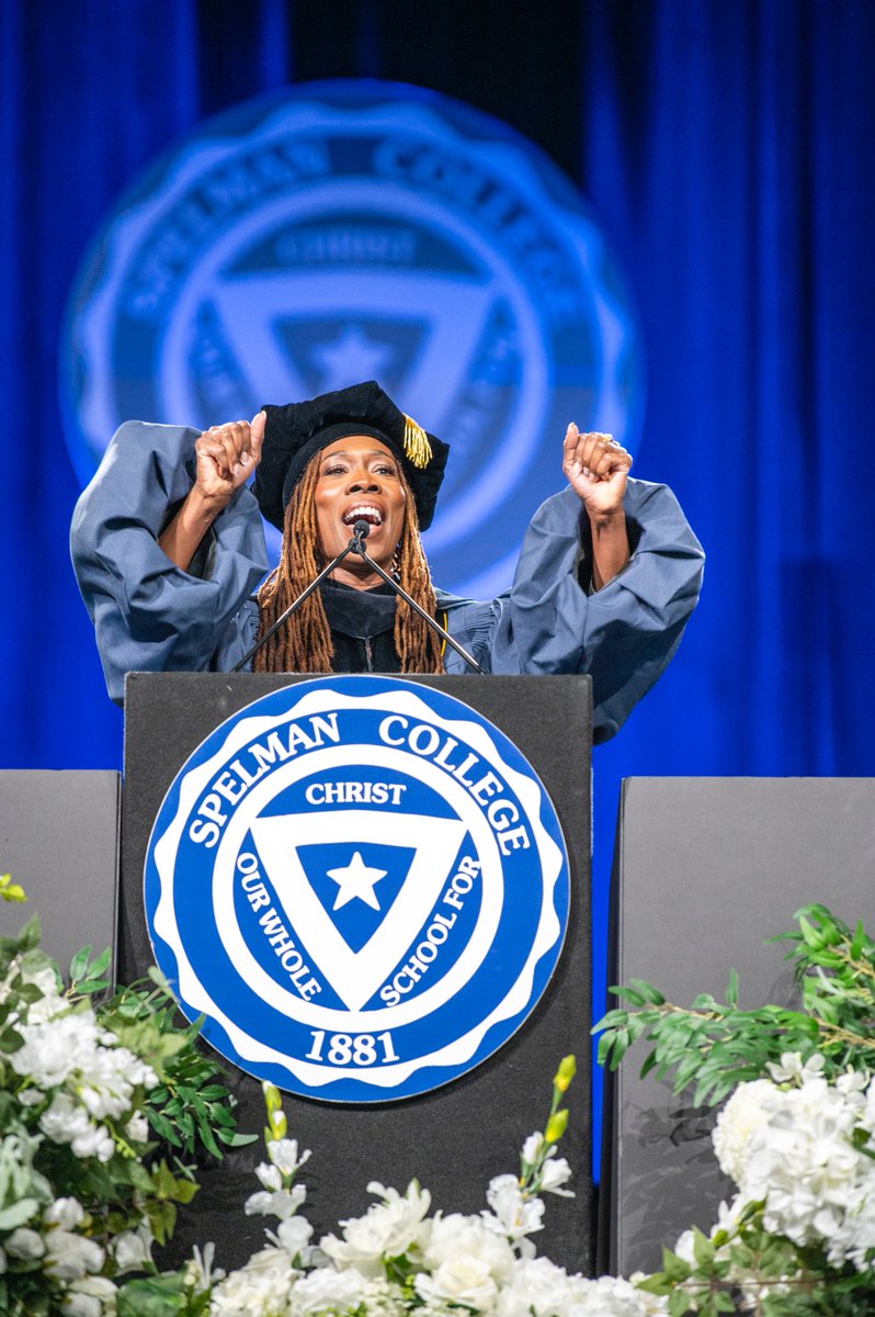 SpelmanCollege's tweet photo. Spelman College’s Commencement Weekend was a shining tribute to the power, purpose and perseverance of the Everlive Class of 2025! Read more: https://t.co/A5HxWbNITn #SpelmanGrad25 https://t.co/1eA0GuaL1d