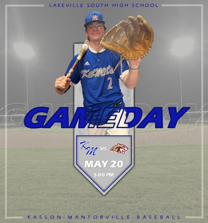 Hopefully the rain holds off as we wrap up our season with a trip to Lakeville.
⚾️ KoMets vs Cougars
🗓️ May 20, 2025
⏰ 5:00 PM
📍 Lakeville, MN
🏟️ Lakeville South HS