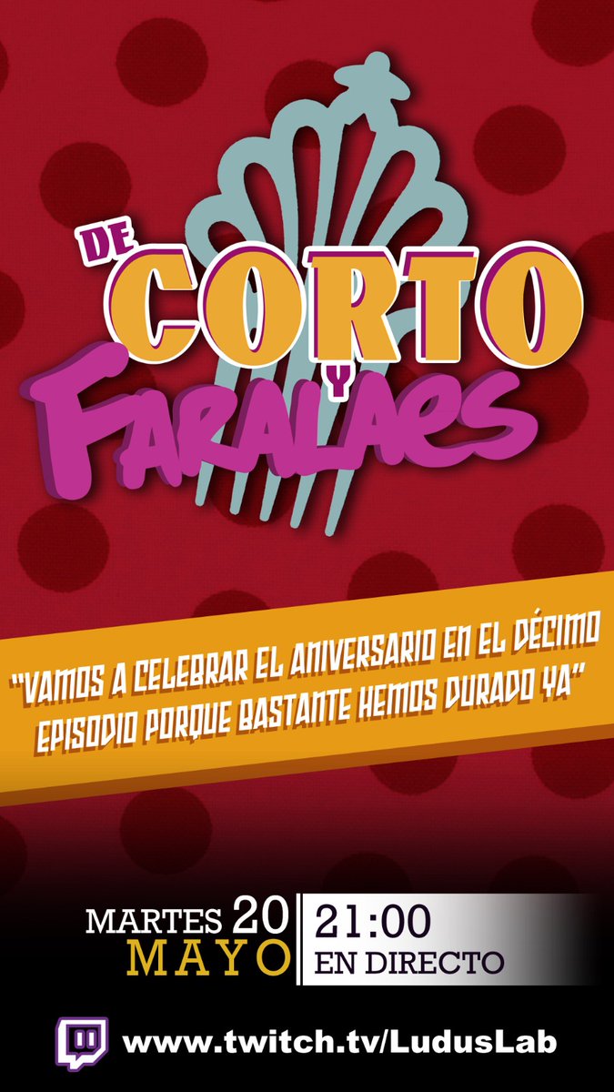 Hoy hacemos el décimo episodio de esto... Va a ser uno muy especial con un 15% menos de preparación que el resto...

<a href="/FMantenimiento/">Fase de Mantenimiento</a> <a href="/AllplayInah/">Allplay.Inah</a> 

twitch.tv/luduslab