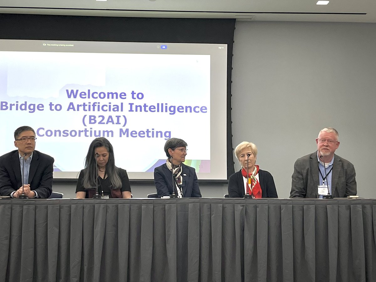 Vardit Ravitsky (@varditravitsky) on Twitter photo Kicking off the big annual face-to-face meeting of the Bridge to #AI consortium at the NIH. Good to see scientific progress, excitement, and community in these challenging times. Full house and terrific conversations ahead.
<a href="/hastingscenter/">The Hastings Center for Bioethics</a> Kicking off the big annual face-to-face meeting of the Bridge to #AI consortium at the NIH. Good to see scientific progress, excitement, and community in these challenging times. Full house and terrific conversations ahead.
<a href="/hastingscenter/">The Hastings Center for Bioethics</a>