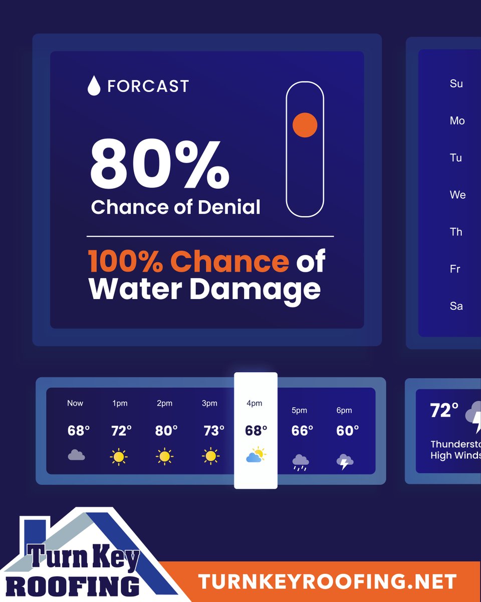 Ignoring that leak won’t make it disappear. ☁️💧It’s time to get real with your roof this spring. Turn Key Roofing has you covered, rain or shine!

TurnKeyRoofing.net

#TurnKeyRoofing #Roofing #SeeShockCity #AndersonIsMyTown #SupportLocal #YeahThatGreenville #SolidOrange