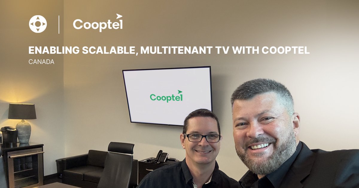SmartLabsTV's tweet photo. We’re thrilled to partner with @Cooptel , a leading triple-play operator in Canada, to deliver a scalable, multitenant TV platform.
📖 Read the full press release https://t.co/coGdRD2N1e
#Smartlabs #PaytvPlatform #IPTV #Cooptel #VideoStreaming https://t.co/nL4ifg3NUP