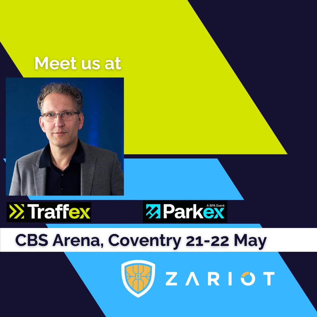 Double attendance tomorrow: <a href="/Traffex/">Traffex</a>  and <a href="/Parkex_BPA/">Parkex</a>. Are you around? Drop us a note to connect@zariot.com
Alternatively download our datasheet to explore more on how we support the #TransportandLogistics: lnkd.in/ep-rWMux 
#SmartMobility #TrafficConnectivity