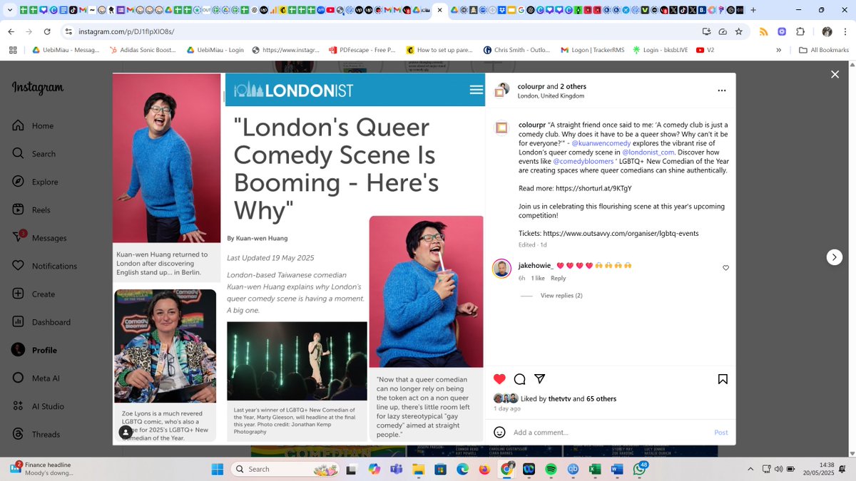 Check out this great article in <a href="/Londonist/">Londonist</a> about queer comedy and the LGBTQ+ New Comedian of the Year awards currently running in london londonist.com/london/comedy/… #LGBTQ #LGBT #QUEERCOMEDY <a href="/TheClaphamGrand/">The Clapham Grand</a>