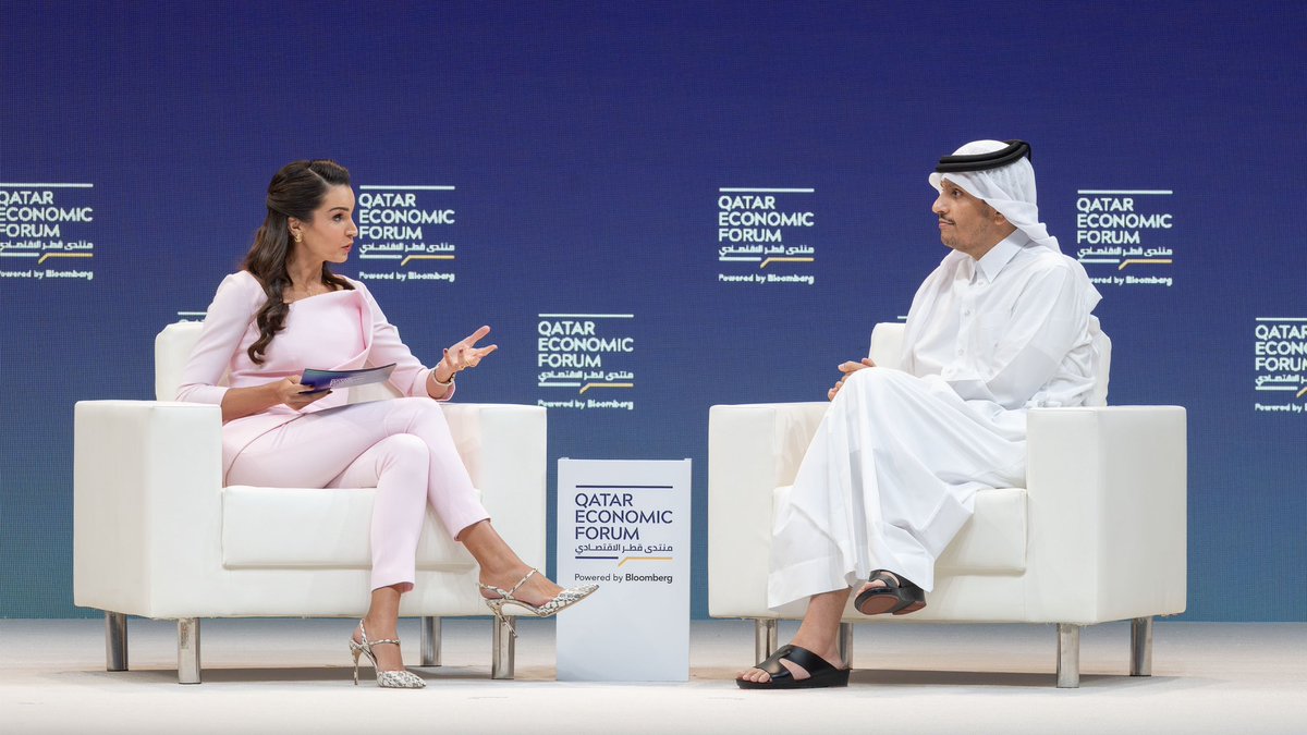 We welcome all participants to the #QatarEconomicForum, a platform that fosters political &amp; economic dialogue among top leaders &amp; decision-makers in finance &amp; business. We hope the forum's discussions lead to innovative solutions for challenges facing the global economy.