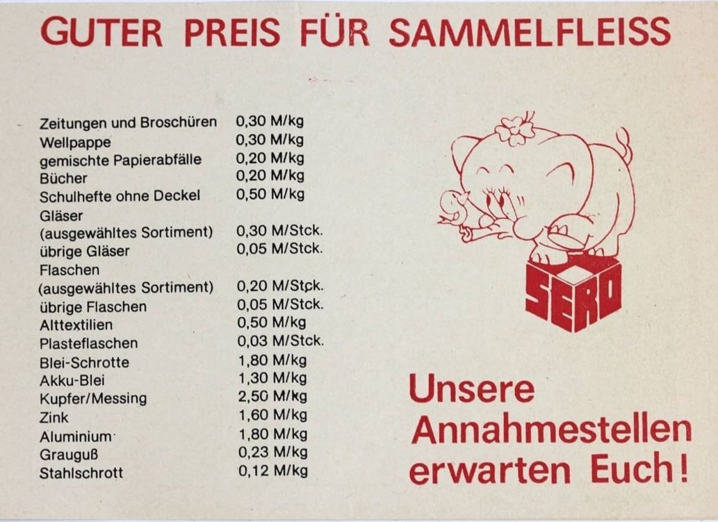 DeutscheLetzte's tweet image. Für die frühzeitige sozialistische Bildung der DDR gibt es die Pionierzeitschrift FRÖSI (fröhlich sein und singen). Im künstlerischen Beirat sitzt der Zeichner Horst Alisch, OTD *1925, der ebenfalls das Maskottchen „Emmy“ für SERO (VE Kombinat Sekundär-Rohstofferfassung) entwirft