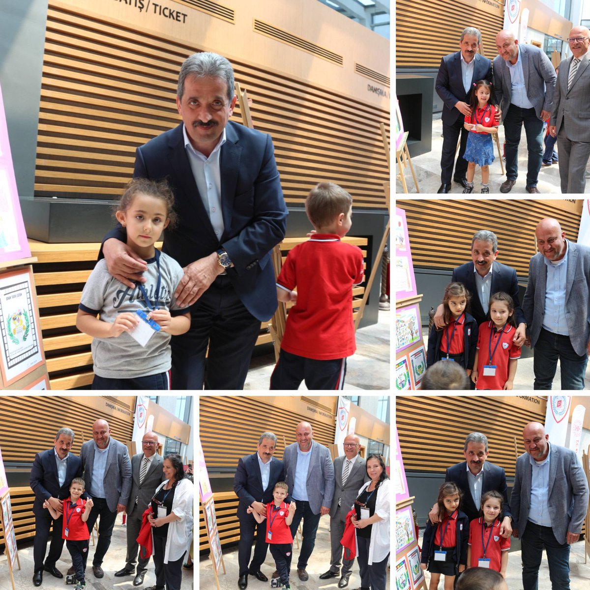 İlçe Milli Eğitim Müdürümüz Muhammet ASİL 
#ÖzelDüşünürAnaOkulu öğrencilerinin #MüzelerHaftası dolayısıyla hazırladıkları #HayalimdekiMüzeResimSergisini 
ziyaret ederek idareci,öğretmen ve öğrencilerimize başarılar diledi.
<a href="/Yusuf__Tekin/">Yusuf Tekin</a> 
<a href="/Alireisoglu34/">Dr. Ahmet ALİREİSOĞLU</a> 
<a href="/Muhammet_Asil61/">Muhammet ASİL</a>