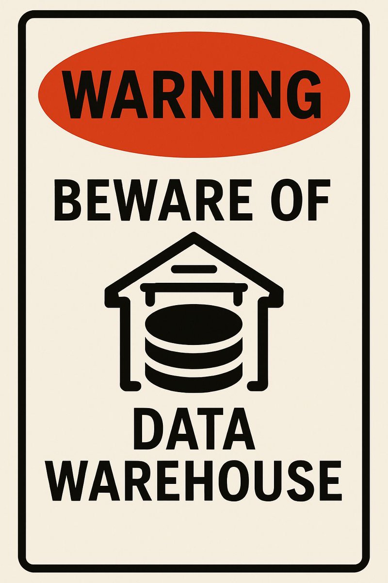 The data warehouse can accelerate your data initiative or derail it.
Learn the 7 ways your warehouse helps (and hurts), and how to manage the relationship to your advantage.

New Substack article 👉 buildingwithdata.substack.com/p/beware-the-d…
#DataEngineering #Analytics #DataOps #BuildingWithData