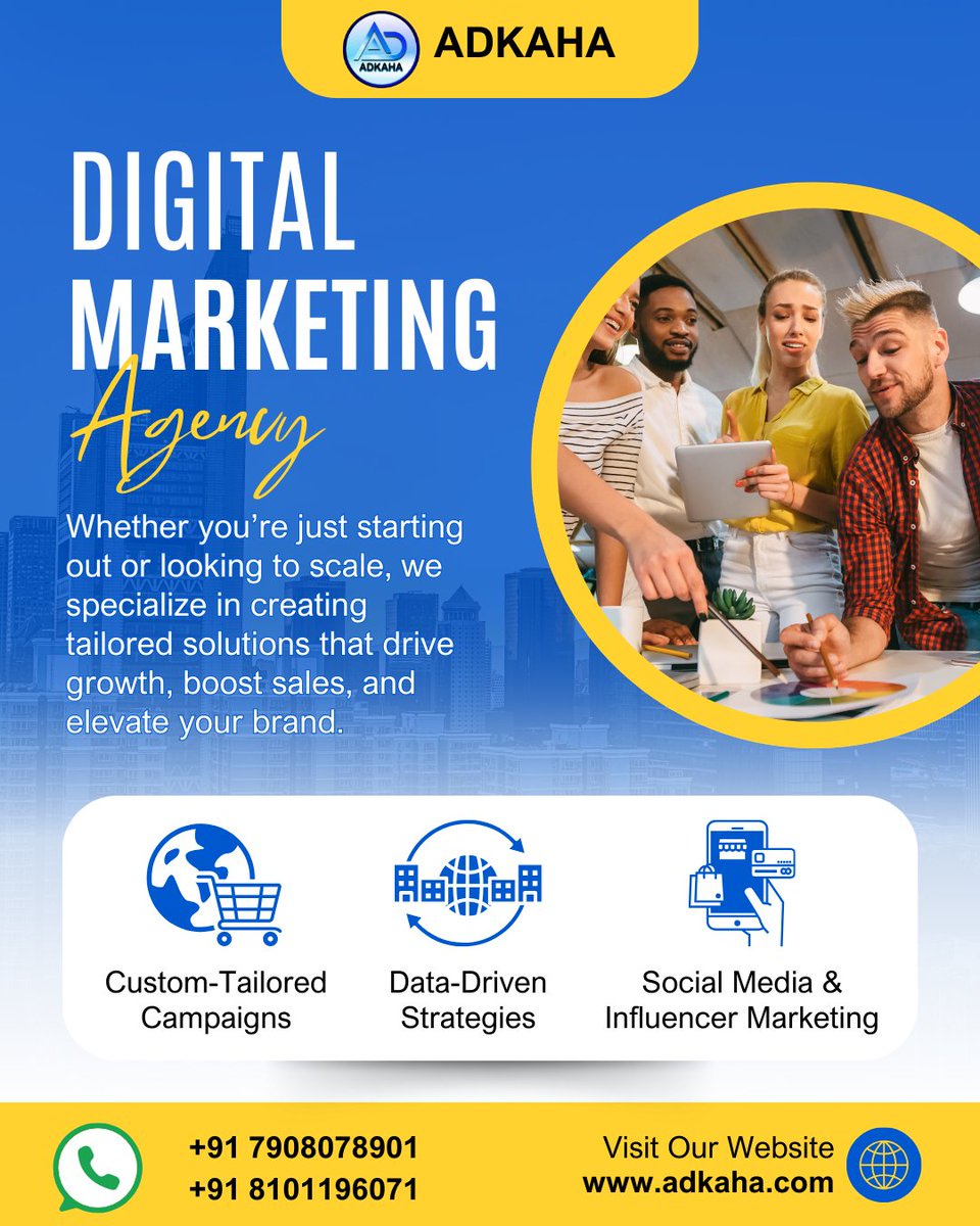 ADKAHA736's tweet photo. From strategy to success — we make your digital presence unstoppable.
#AdkahaAgency #DigitalDominance #MarketingMasters #ScaleSmart https://t.co/qaZn4nwAt6