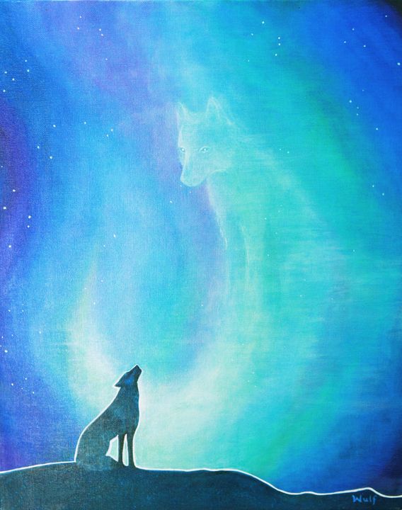 wulfworks's tweet photo. Art of the Day: "AuroraSong1". Buy at: https://t.co/WPksg6tDkL https://t.co/PNAU8TvWek