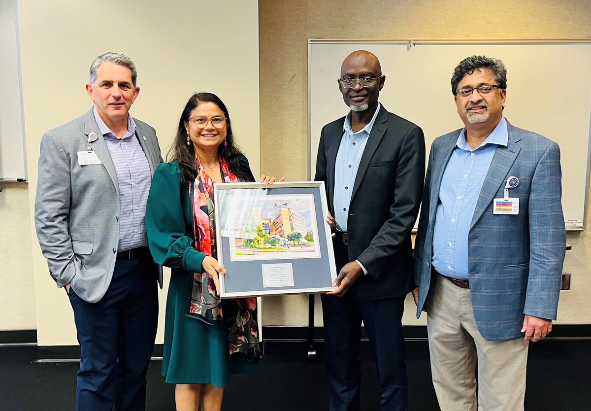 UMMC_Cancer's tweet image. We had the pleasure of hosting Dr. Sarki A. Abdulkadir for a discussion on “Targeting the MYC Pathway in Cancer.”
His groundbreaking work shapes our understanding of cancer biology and drives the development of innovative treatments. @rodrocconi