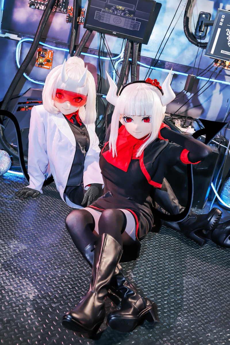 Master &amp; Maid

📸摄影: 咖菲
🖥️后期: 六筒

#Helltaker  #helltakercosplay 
#Helltaker5thAnniversary #cosplay