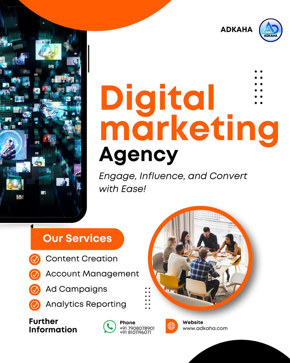 ADKAHA736's tweet photo. Turning clicks into clients — Adkaha powers your digital success story.
#AdkahaDigital #ClicksToClients #MarketingThatMatters #GrowWithAdkaha https://t.co/PNW7XdNd2c