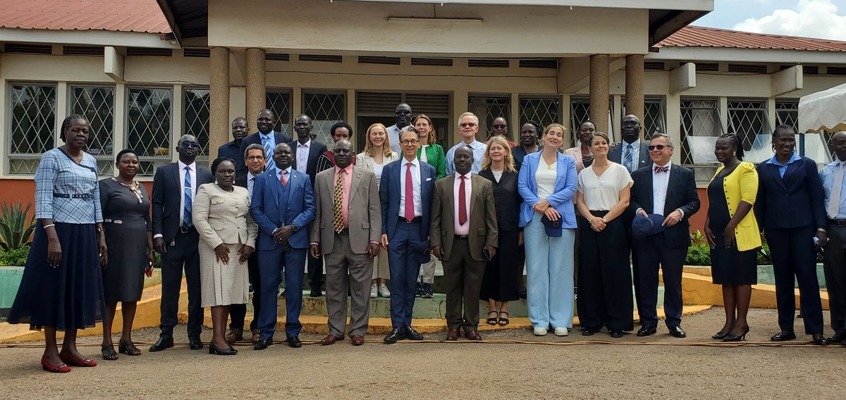 Update:
European Union Delegates are currently on a Four days working visit to Acholi sub-region 
The EU Delegation is led by H.E Jan Sadek and 8 other Ambassadors of different European Countries 
The Ambassadors on Tuesday met with Gulu district and City Leaders