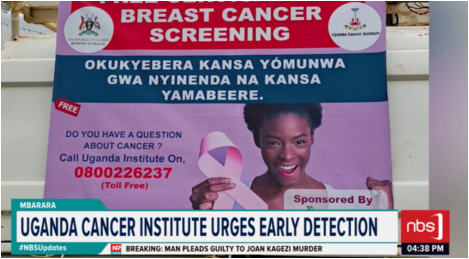 .<a href="/UgandaCancerIns/">Uganda Cancer Institute</a> is calling on the public to embrace free cancer screening and HPV vaccination services now available at Health Center III and above, warning that many patients still arrive at hospitals when their cancer is already in advanced stages.

#NBSAt430 #NBSUpdates