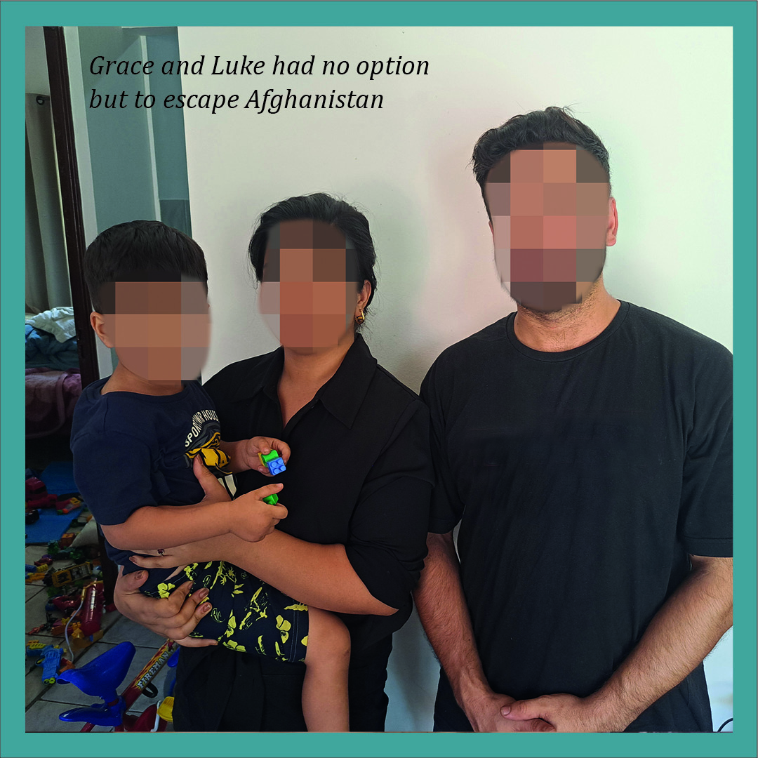 “I fell in love with Christianity,” said Luke, a former atheist in Afghanistan. He &amp; his wife Grace fled the Taliban &amp; found refuge in Brazil. “It feels like being rescued from death.”

They’re now thriving and safe!

Read their story here: releaseinternational.org/magazines/