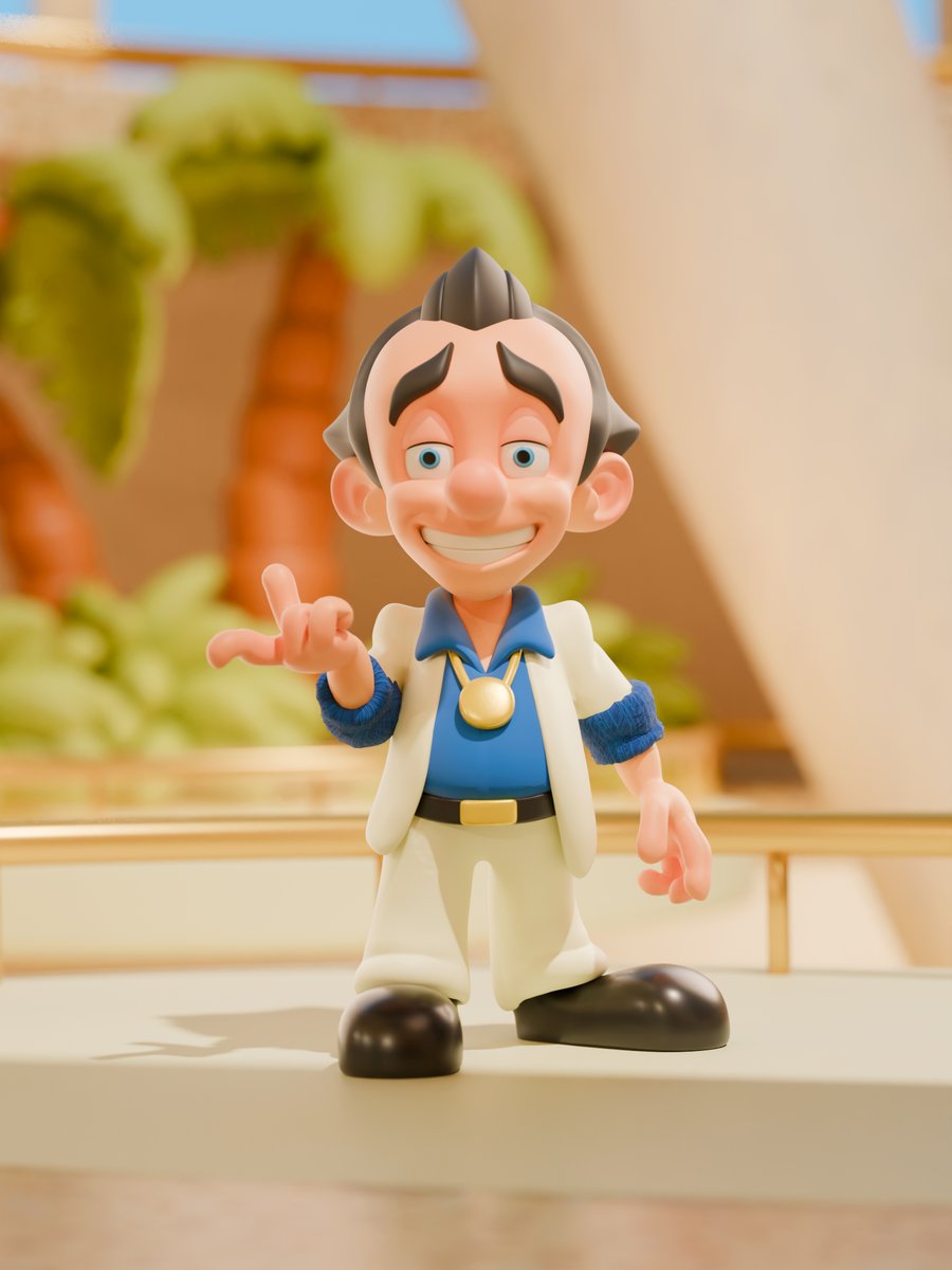 tresdglasses's tweet photo. Leisure Suit Larry, renders disfrutando en el crucero 🛳️
https://t.co/OMRYzyld2h
#blender #sculpting #larrylaffer #leisuresuitlarry https://t.co/LOm89cMnq6