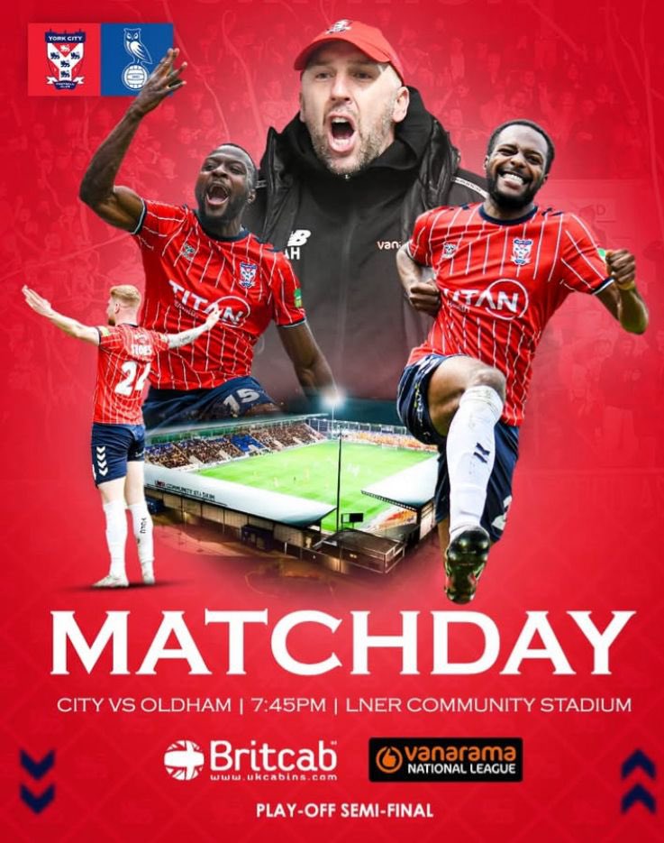 David Skaith (@dskaith) on Twitter photo Big night for the Minstermen!
Best of luck to <a href="/YorkCityFC/">York City FC</a> in the playoff semi-final - the whole cityโs behind you. Letโs get it done. ๐ช๐ป ๐ดโช Big night for the Minstermen!
Best of luck to <a href="/YorkCityFC/">York City FC</a> in the playoff semi-final - the whole cityโs behind you. Letโs get it done. ๐ช๐ป ๐ดโช