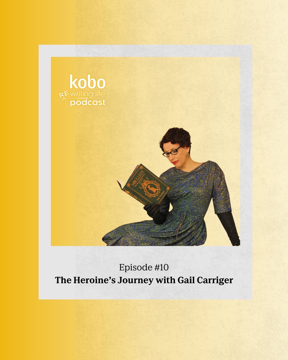 Kobo Writing Life (@kobowritinglife) on Twitter photo Today's Kobo Re-Writing Life podcast features NYT-bestselling author <a href="/gailcarriger/">Gail Carriger</a>, who discusses her writing career, her book, THE HEROINE'S JOURNEY, and why she chose indie publishing. #writingcommunity #writeonkobo spoti.fi/44InDVX Today's Kobo Re-Writing Life podcast features NYT-bestselling author <a href="/gailcarriger/">Gail Carriger</a>, who discusses her writing career, her book, THE HEROINE'S JOURNEY, and why she chose indie publishing. #writingcommunity #writeonkobo spoti.fi/44InDVX