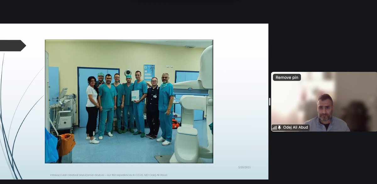 esmintsociety's tweet image. Big thanks to Riitta Rautio for her great talk on Radial Access in Neurointerventions in today’s e-Fellowship session! Thanks also to Odej Ali Abud, Adel Menacre, Marek Wierzbicki, and Helena Guerreiro @Aggour @GuenegoAdrien @anna_kyselyova @Roland_K_Schwab @MPeyT1 @jc__ray