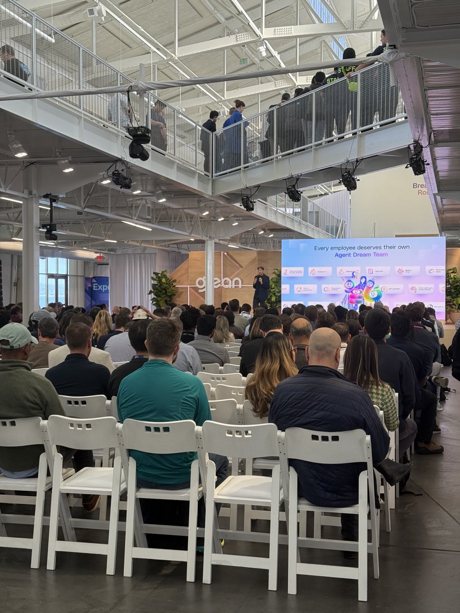 Gruve_ai's tweet photo. We’re live at #GleanGO 🔥
Building with Glean at scale? Stop by the Gruve booth to see what it really takes to make it enterprise-ready.
Risk assessments, AI guardrails, custom integrations. Ask the tough questions. Watch the demo. Meet the Gruve team!
#Gruve #EnterpriseAI #AI @glean