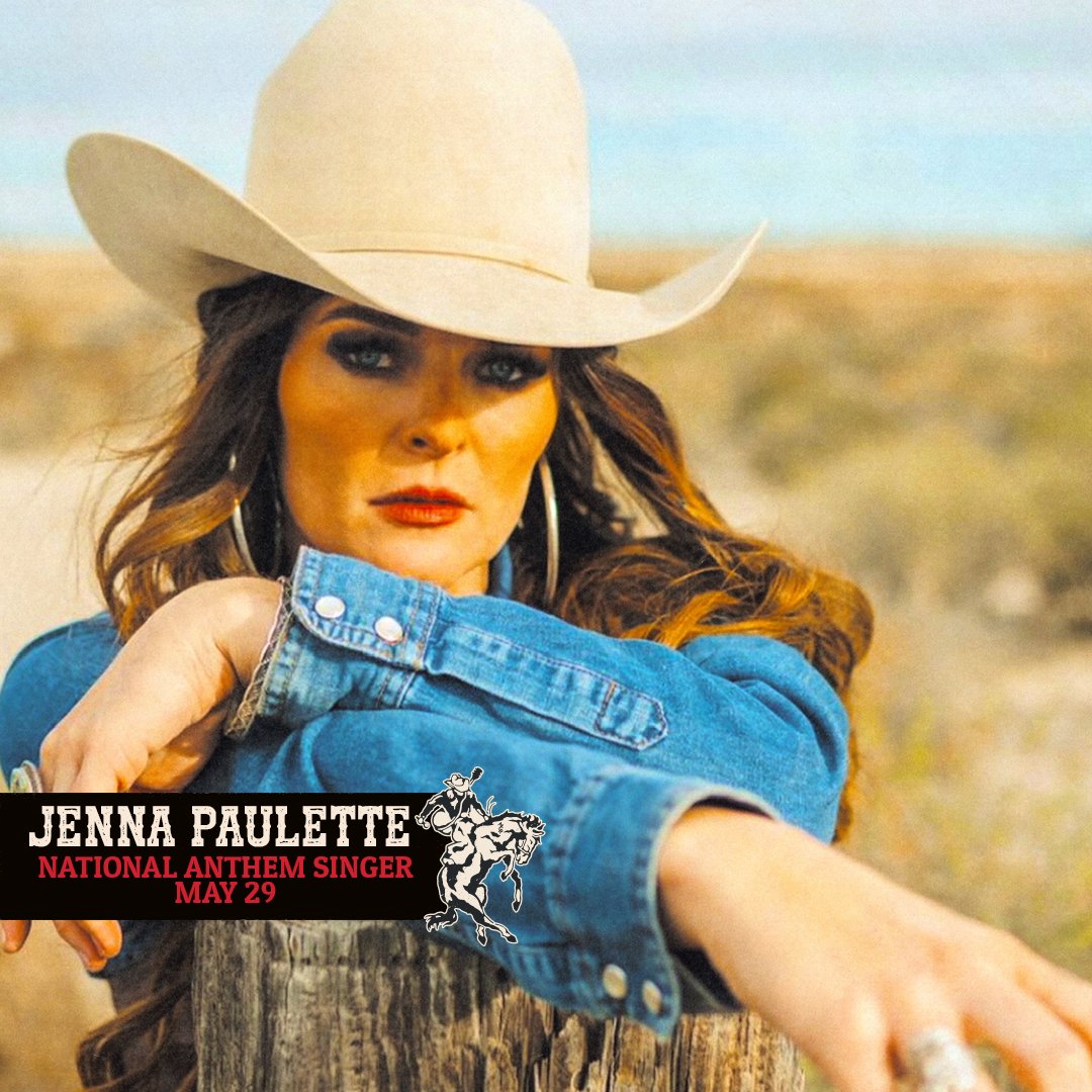 Music City Rodeo (@musiccityrodeo_) on Twitter photo Country music cowgirl and Leo33 Records Artist, <a href="/JennaPaulette/">JENNA PAULETTE</a> will be opening the Music City Rodeo with our National Anthem on May 29! Country music cowgirl and Leo33 Records Artist, <a href="/JennaPaulette/">JENNA PAULETTE</a> will be opening the Music City Rodeo with our National Anthem on May 29!