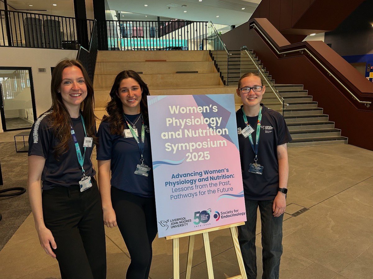 LJMUSportSci's tweet photo. Yesterday's Women's Physiology and Nutrition Symposium 2025 brought together researchers, practitioners, and students for a day of insightful discussion around the latest developments in female physiology and nutrition.

The programme featured a keynote from Professor Julie Greeves OBE, research presentations, expert panels, and poster sessions, all highlighting important and emerging work in the field. 

For more details about the symposium and talk synopses, visit the UMU website➡️ https://t.co/j9CnRMWJGd

A big thank you to @KelsieOJohnson and the organising committee for delivering such a valuable and engaging event💫