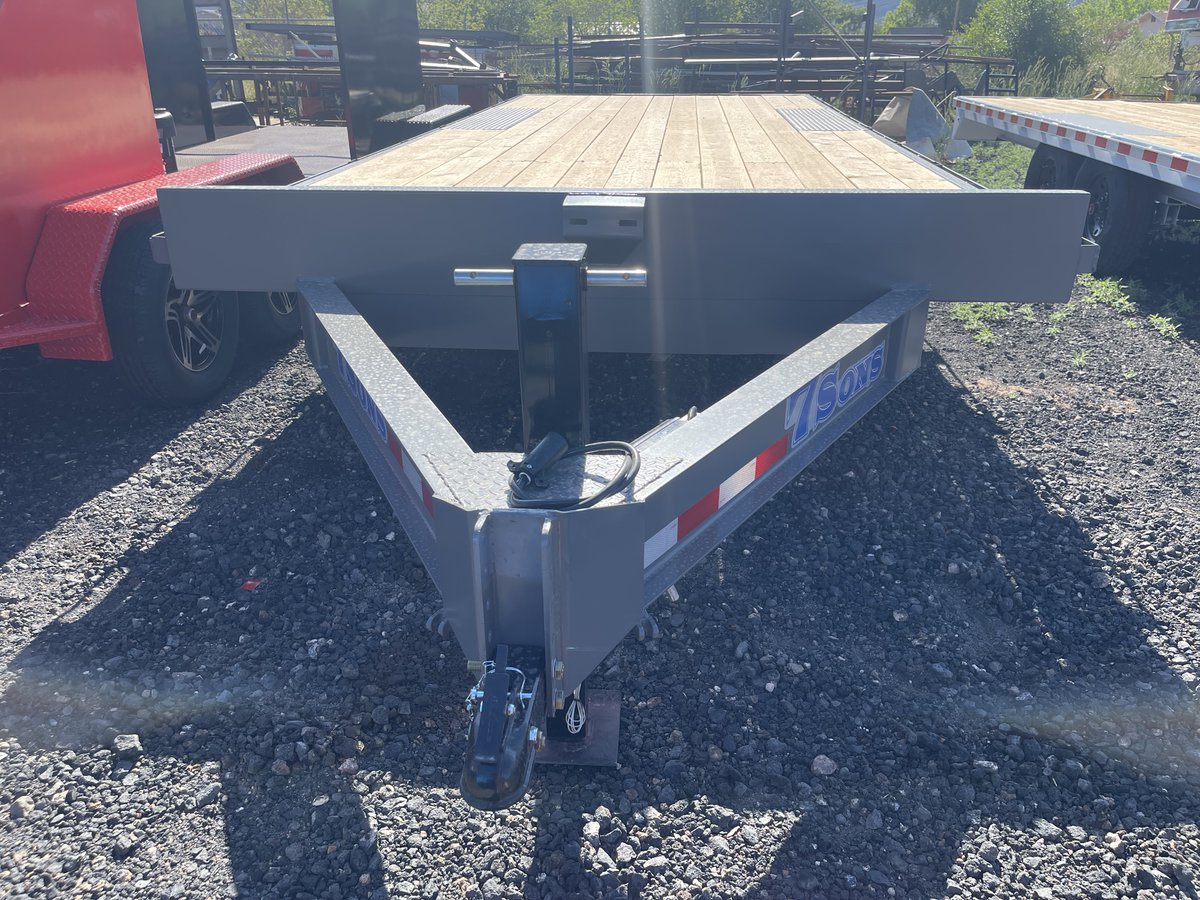 7sonstrailers's tweet image. 🚨 8.5x20 14K Deckover Trailer – $8,150 🚛
Built tough: Steel I-beam, 3” tube crossmembers, LED lights, slide-out ramps, 15K jack, spare mount &amp;amp; more.
✅ 5-Year Warranty
🛠 Family-Owned in AZ
📞 435-229-1741
🌐 7SonsTrailers.com
#Trailers #Deckover #ForSale
