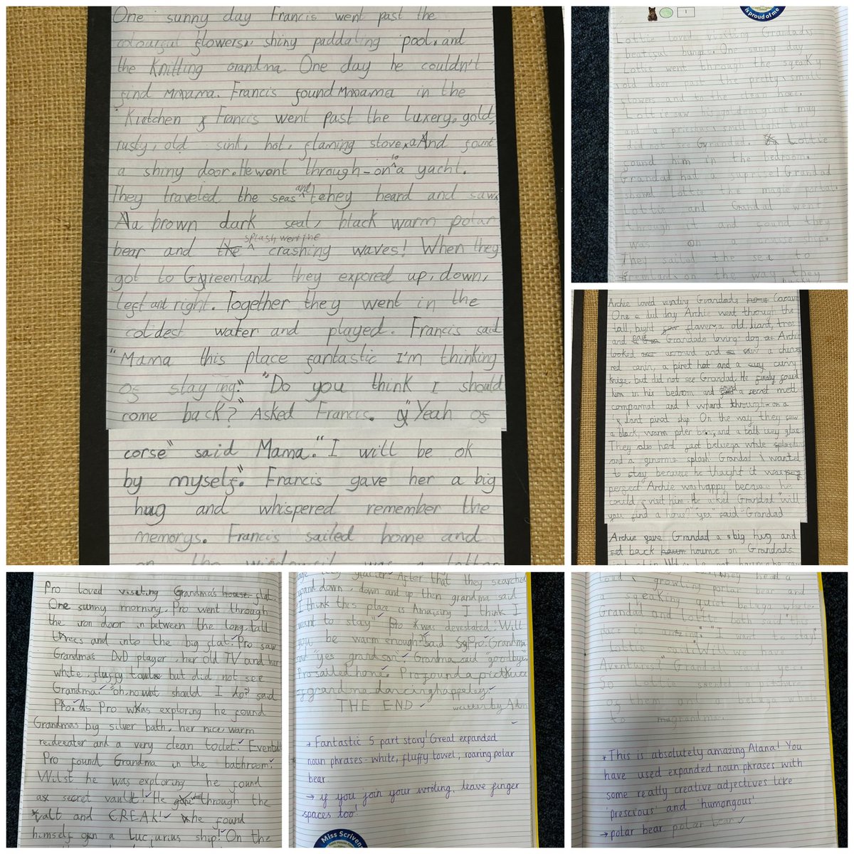 Field House Infant School & Nursery (@fieldhouseinfs) on Twitter photo Some amazing independently written stories by a few of our Year 2’s! ✏️ 📖 Look at the ideas, spelling, punctuation, grammar and handwriting! 👏🏻
The children were so proud as they read them with aloud and/ or saw them on display.🌟 <a href="/embarkfed/">Embark Federation</a> #lovelearning Some amazing independently written stories by a few of our Year 2’s! ✏️ 📖 Look at the ideas, spelling, punctuation, grammar and handwriting! 👏🏻
The children were so proud as they read them with aloud and/ or saw them on display.🌟 <a href="/embarkfed/">Embark Federation</a> #lovelearning