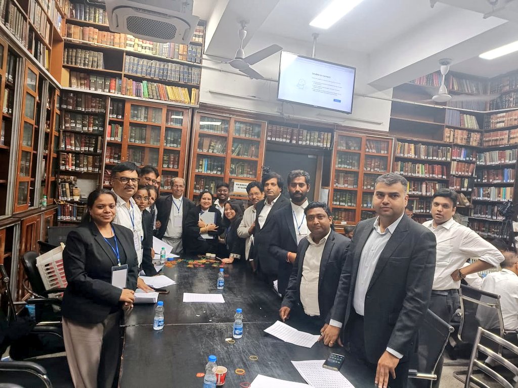barandbench's tweet photo. Team for the president counting rises. Counting over for SCBA President #SCBAElections https://t.co/M7axU682Jv
