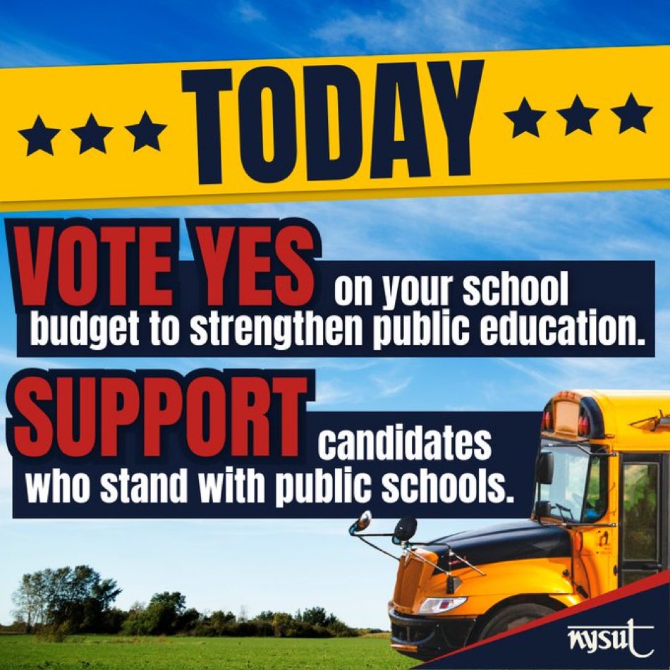 Today is the day!   Don’t forget to vote!