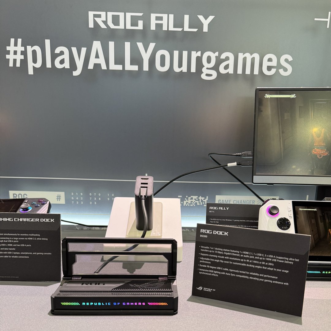 ASUS_ROG's tweet photo. See something you like? Come to COMPUTEX 2025 and explore the full ROG lineup in person! #ROGComputex2025 https://t.co/yodGAwEdi2