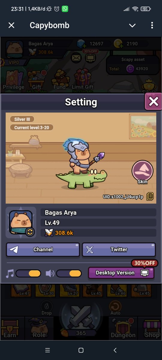 DownloadFi29368's tweet photo. @Capybomb i didnt receive my items after purchasing 2$ https://t.co/PgSS1oKQMY