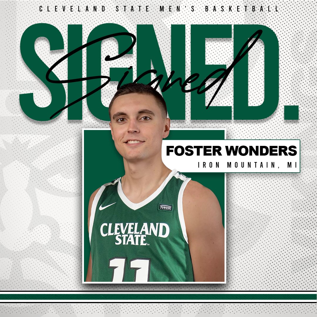 Cleveland State Menโs Basketball ๐ (@csu_basketball) on Twitter photo โ๏ธ SIGNED!
A high-character guard who can stretch the floor out of Michigan's Upper Peninsula!
Welcome to Cleveland <a href="/FosterWonders0/">Foster Wonders</a>!
๐ - tinyurl.com/yut4u3vv
#BUILD | #GoVikes โ๏ธ SIGNED!
A high-character guard who can stretch the floor out of Michigan's Upper Peninsula!
Welcome to Cleveland <a href="/FosterWonders0/">Foster Wonders</a>!
๐ - tinyurl.com/yut4u3vv
#BUILD | #GoVikes
