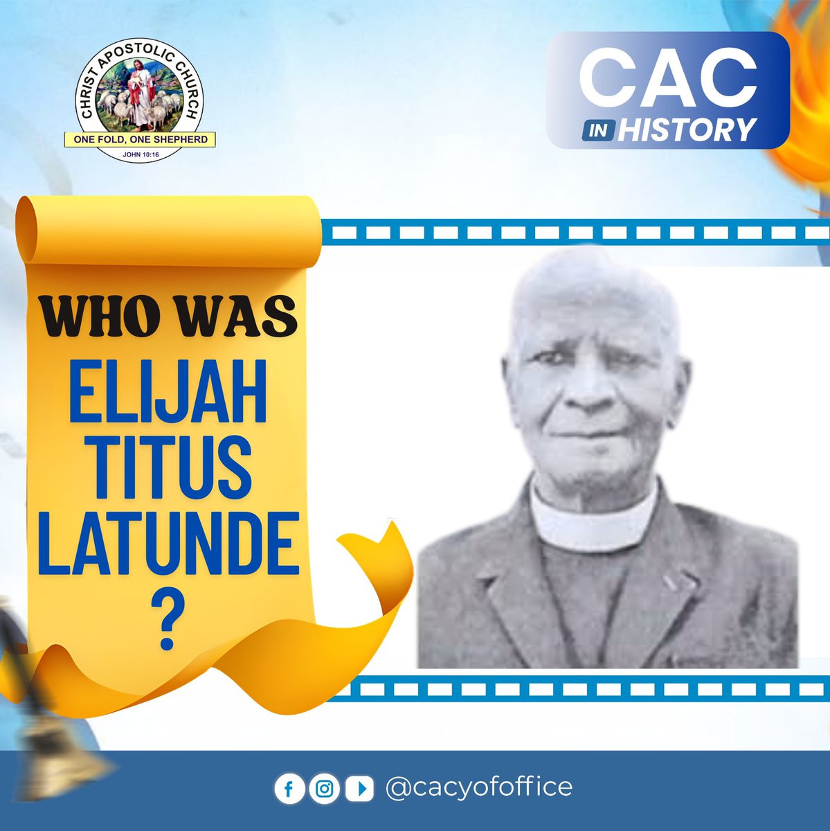 cacyofoffice's tweet photo. #TuesdayInHistory

Ever wondered the personality behind Latunde region?

Read at https://t.co/9n7HFjC880

#CACHistory #LatundeRegion #ChurchFathers #CACYouths #KingsAndPriests https://t.co/OpZwlzTKTn
