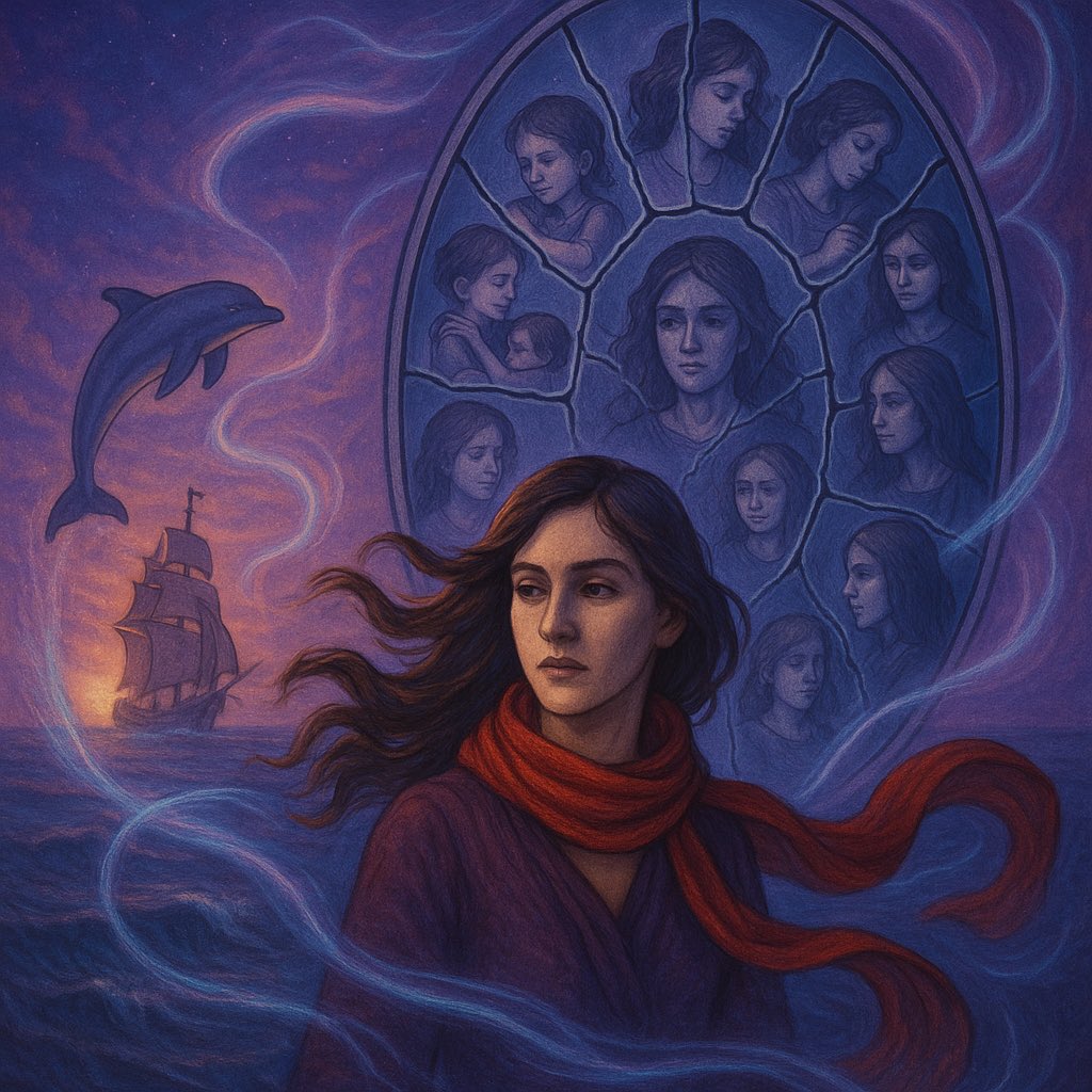 biemer_ra's tweet photo. #channeling, #Amoria-Rose,#messages 
A red scarf symbol.
Allergy alert/kindergarten skip day.
Cruise and dolphins are important.
Born on the 5th and 12 pieces of a broken mirror. https://t.co/OFd2QlPlZL