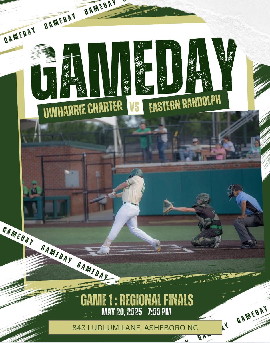 ‼️ 1A WEST REGIONAL FINALS ‼️

The Wildcats are back in action tonight as we hit the road to take on the Uwharrie Charter Eagles in Game 1️⃣ of the 1A West Regional Finals! 

SportsTone &amp; WKXR will be covering tonight’s action!