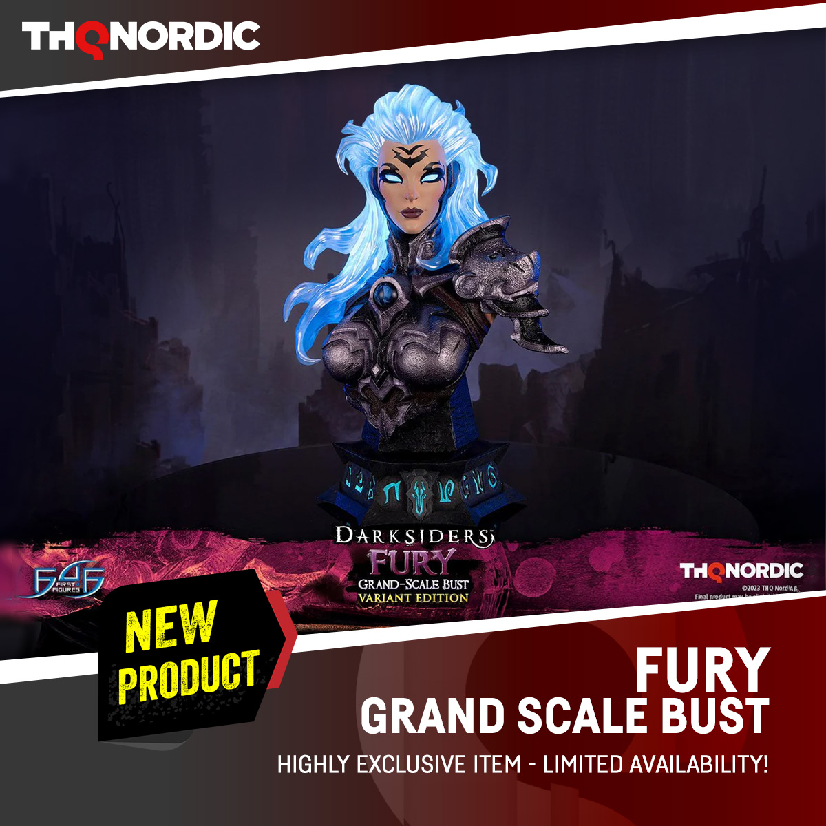 THQNordicStores's tweet image. 🔥Incredible sculpting ,painting and LED light bring Fury to life with realistic details.
💫This incredibly detailed piece by @first4figures will be the star of any collection!
eu.store.thqnordic.com/en/Our-Games/D…
#thqnordicstores #darksiders #fury #game #merch
