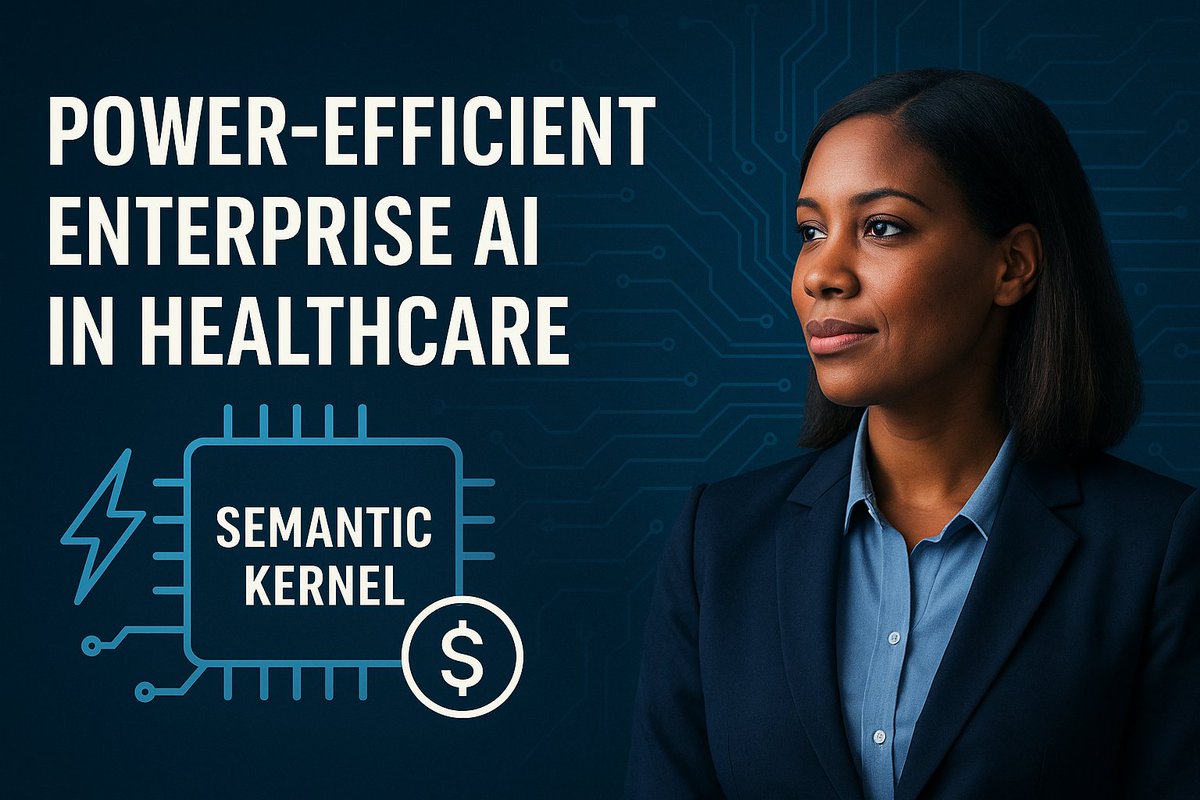 Use the kernel architecture for enterprise AI efficiency. How #Healthcare Can Survive the DC Budget Cuts

Immediate Cost Savings with Microsoft's #SemanticKernel

vist.ly/3n4t4bi

#msbuild #code #semantickernel #azureai