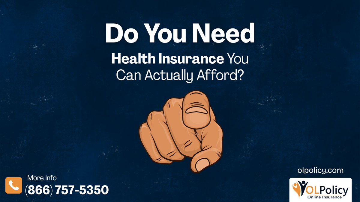 PolicyOl's tweet image. 💥 You deserve health insurance that doesn’t break the bank.
OLPolicy finds coverage that fits your life &amp;amp; budget.

📞 Call now: (866) 757-5350
🌐 Explore your options: olpolicy.com

#AffordableInsurance #HealthCoverage #ACAHelp #OLPolicy #InsuranceThatFits